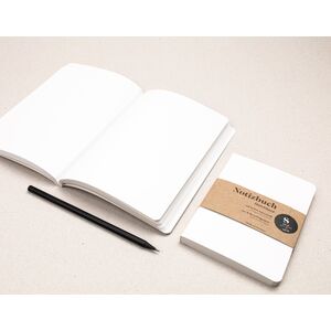 Notizbuch A5 „Blanko“ – Puristisch, praktisch & nachhaltig--werky