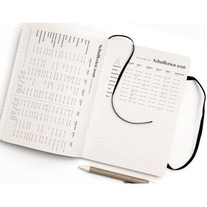 Taschenkalender 2026 – kompakt, klar, nachhaltig--werky