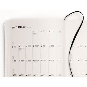 Taschenkalender 2026 – kompakt, klar, nachhaltig--werky
