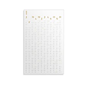 Wandkalender 2026 – nachhaltig planen mit Stil--werky