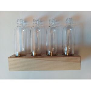 Blumen- und Gräservasen mit 4 Gläsern--werky