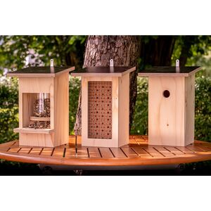 Zwitsch Nisthilfe und Vogelhaus - Star - modular erweiterbar--werky