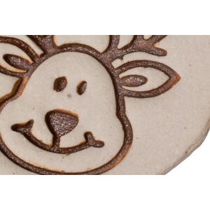 Weihnachtsanhänger Elche, 5er Set-Ruperti Werkstätten-werky