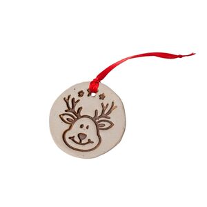 Weihnachtsanhänger Elche, 5er Set-Ruperti Werkstätten-werky