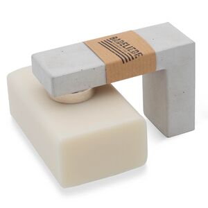Seifenhalter Magnet - Beton BADELIEBE-Lebenshilfe Nürnberg-werky