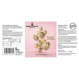 BottleBread "Frohe Ostern Goldene Eier"-Lebenshilfe Nürnberg-werky