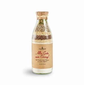 BottleBread " Alles Gute zum Einzug" personalisierbar-Lebenshilfe Nürnberg-werky