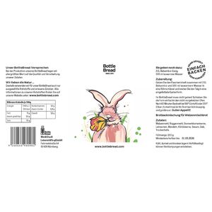BottleBread "Osterhase mit Blumen"-Lebenshilfe Nürnberg-werky