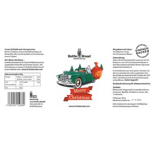 BottleBread "Merry Christmas" Oldtimer--werky
