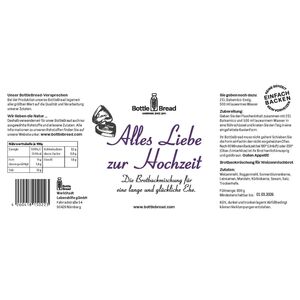 BottleBread "Alles Liebe zur Hochzeit"--werky