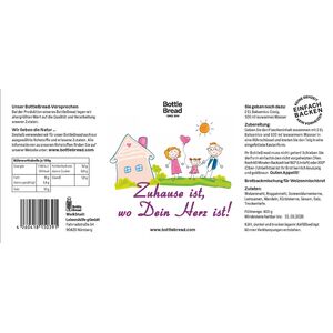 Bottlebread "Zuhause ist, wo Dein Herz ist"--werky