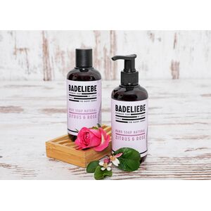 BADELIEBE - Flüssigseife Zitrus & Rose-Lebenshilfe Nürnberg-werky