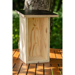 Zwitsch Nisthilfe und Vogelhaus - Kleinmeise - modular erweiterbar--werky