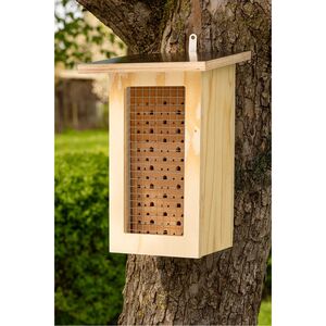 Zwitsch Insektenhotel mit Einsatz und Gitterfront - modular erweiterbar--werky