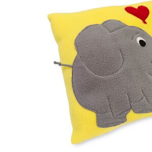 Kuschelkissen "Elefant/Herz"--werky