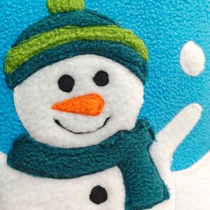 Kuschelkissen "Schneemann"--werky