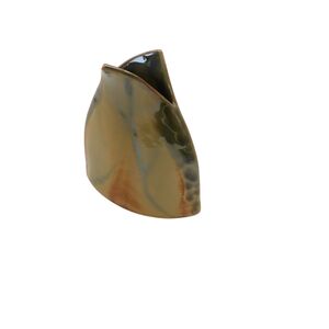 Vase "Bischofsmütze" grün-Manufaktur Martinshof-werky