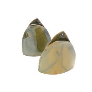 Vase "Bischofsmütze" grün-Manufaktur Martinshof-werky