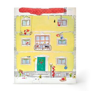 Großer Adventskalender „Weihnachtswichtelhaus“ - zum Selbstbefüllen--werky