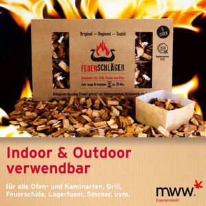 Grillanzünder Feuerschläger ökologischer Ofenanzünder 2 Stk.-MWW Murgtalwerkstätten-werky
