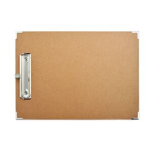 Klemmbrett mit Blockklemme und Stifthalter--werky