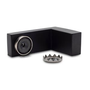 Seifenhalter Magnet in Schwarz Badeliebe-Lebenshilfe Nürnberg-werky