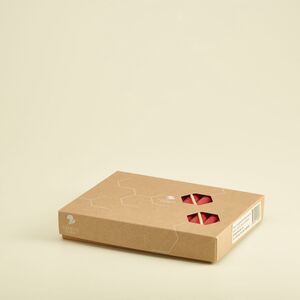 Baumkerzen rot 120×14 24er Set--werky
