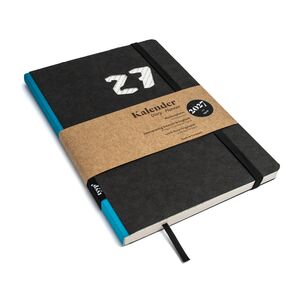 Taschenkalender 2027 – A5-Wochenplaner aus Recyclingpapier--werky