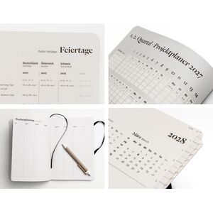 Buchkalender 2027 – A5+ Terminplaner mit Schweizer Broschur--werky