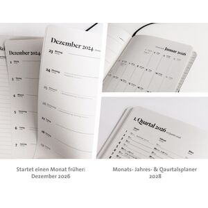 Buchkalender 2027 – A5+ Terminplaner mit Schweizer Broschur--werky