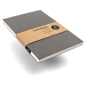 Notizbuch A5 PURE – Hardcover, blanko, mit 180°-Aufschlag--werky