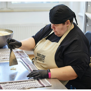 Handgemachte Seife, Seifenstück von BADELIEBE - Tangerine & Gewürznelke-Lebenshilfe Nürnberg-werky