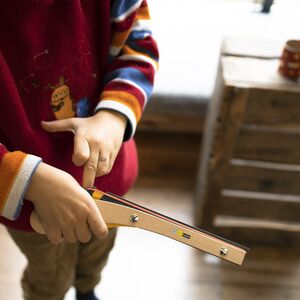 Muskete aus Holz für Kinder, Gummiringe schießen-Naseweiss-werky