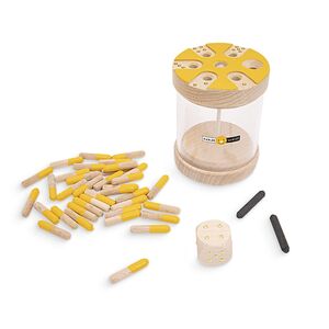 Schwarzes Schaf | Würfelspiel aus Holz für Kinder und Reisespiel | NASEWEISS-Naseweiss-werky