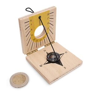 Sonnenuhr mit Kompass für Kinder | NASEWEISS-Naseweiss-werky