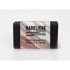 BADELIEBE - Zunderschwamm mit Kamille & Salbei Soap--werky