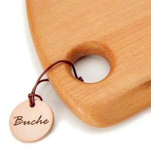 Schneidbrett mittel aus Buche Massivholz--werky